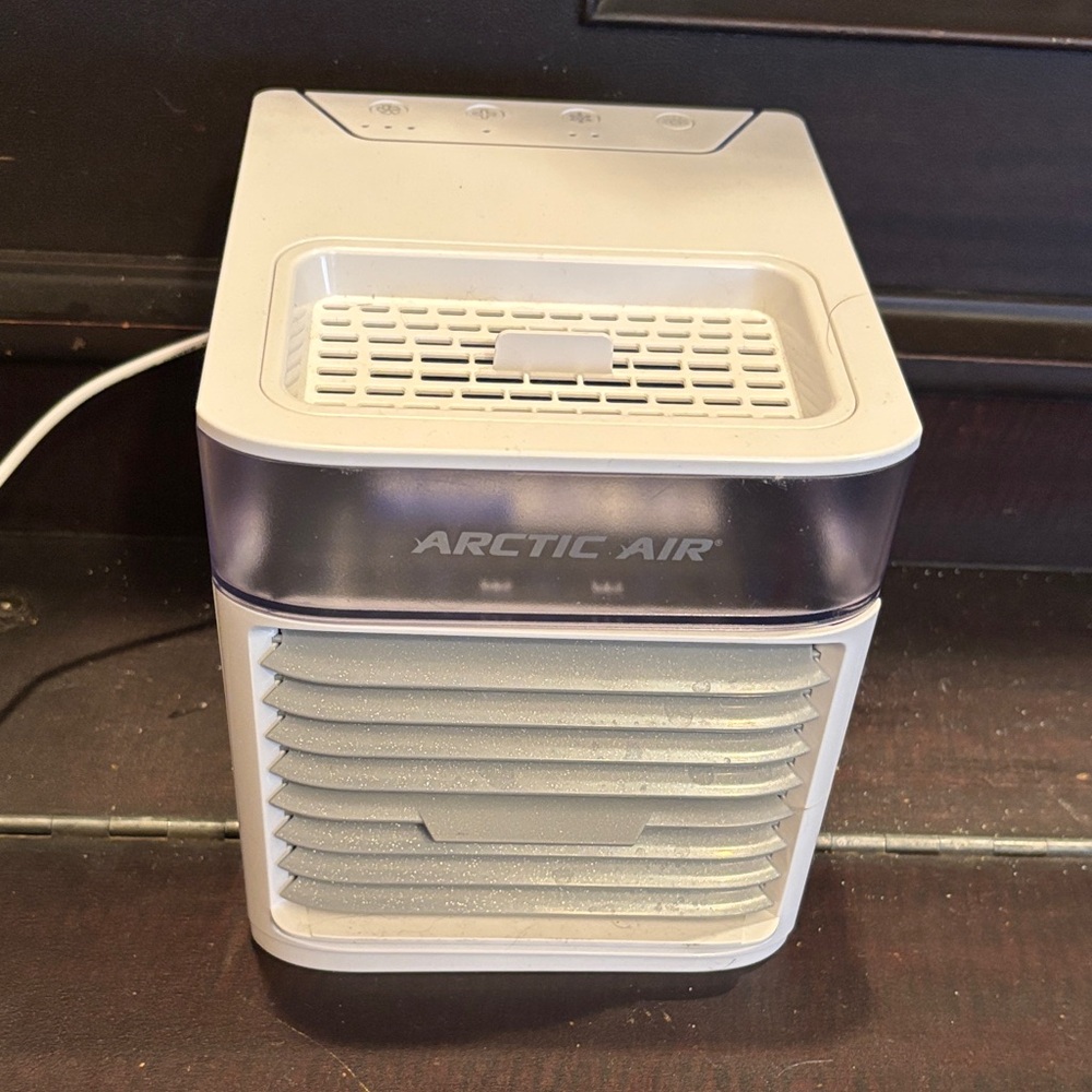 Compact Cooler - White and Gray